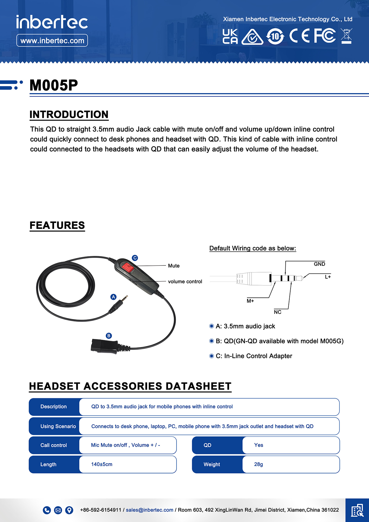 17 M005P-datasheet