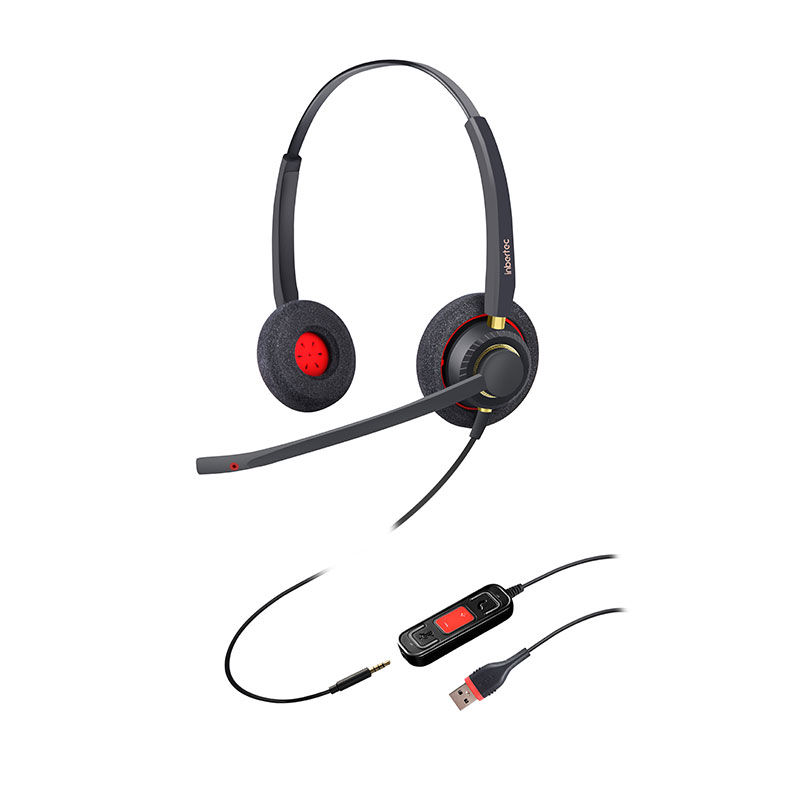 UB800DJM Dual Noise Cancelling Headset-Picture2
