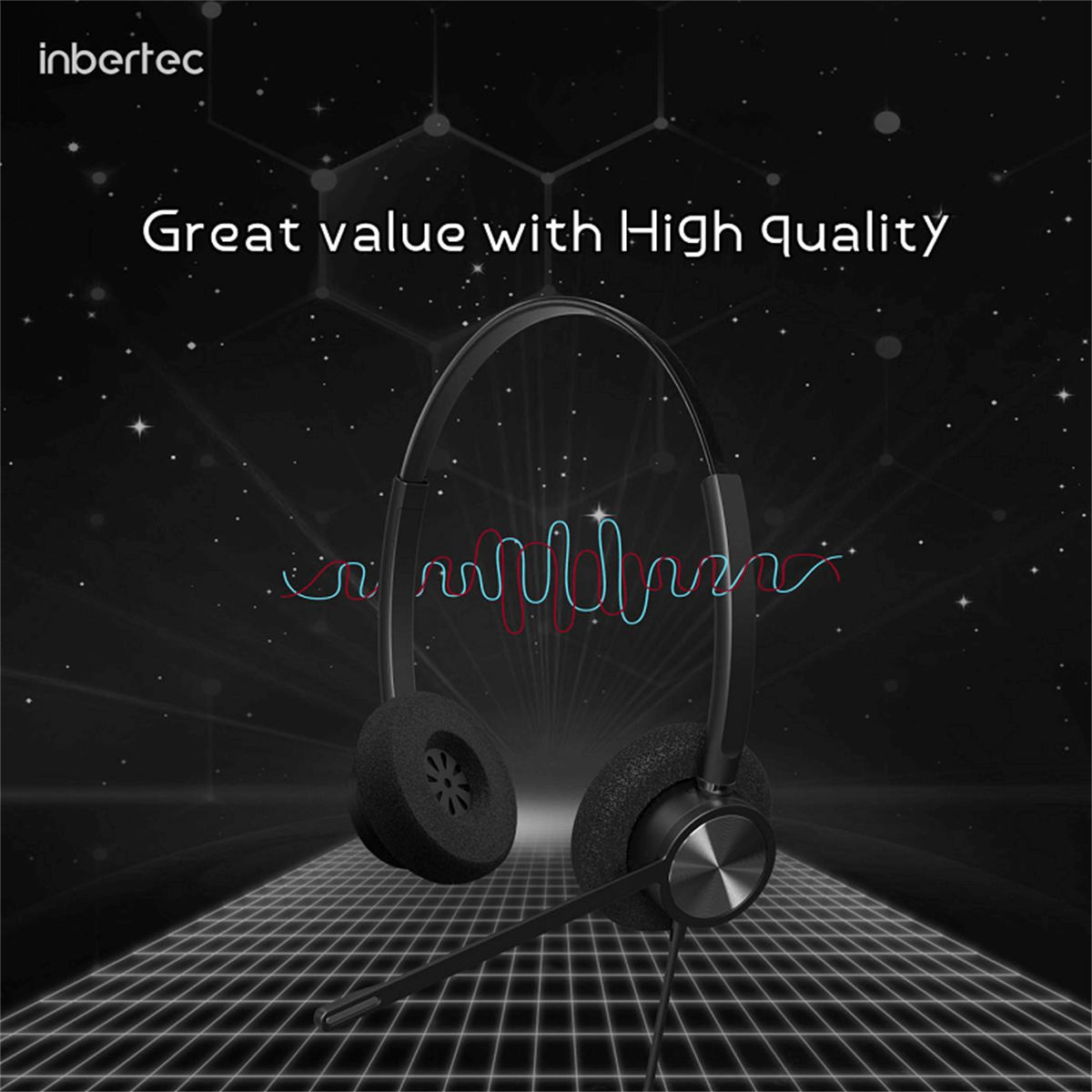 C10DU Dual Stylish Design Headset-Picture3