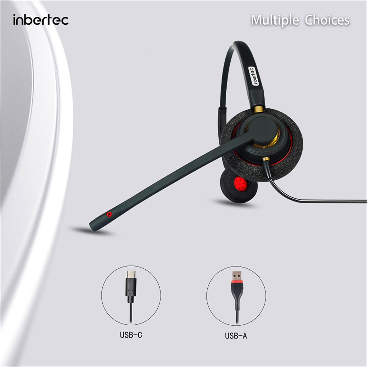 UB800DU Dual Noise Cancelling Headset-Picture3