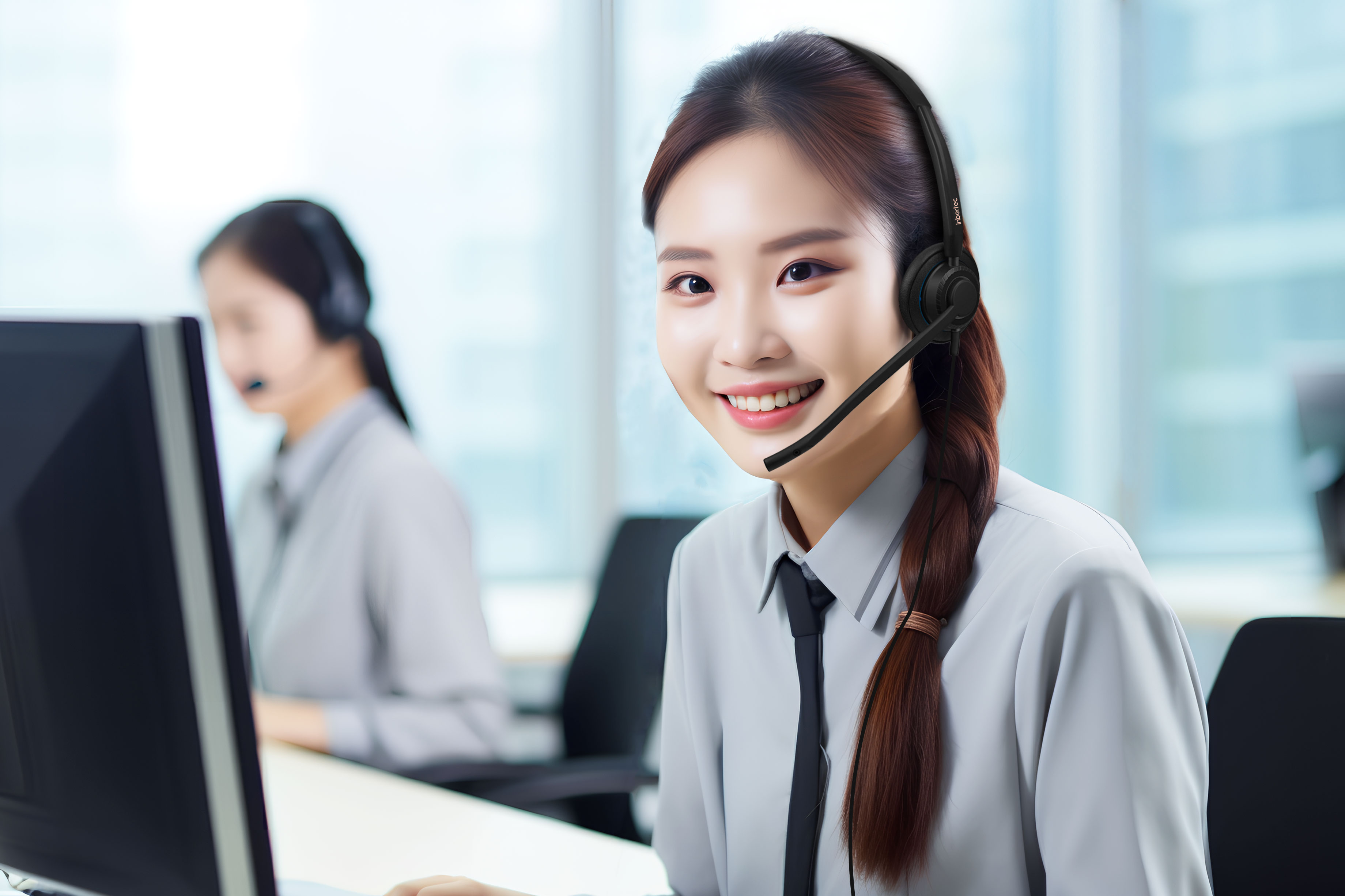WHAT ARE THE TWO TYPES OF CALL CENTRES?