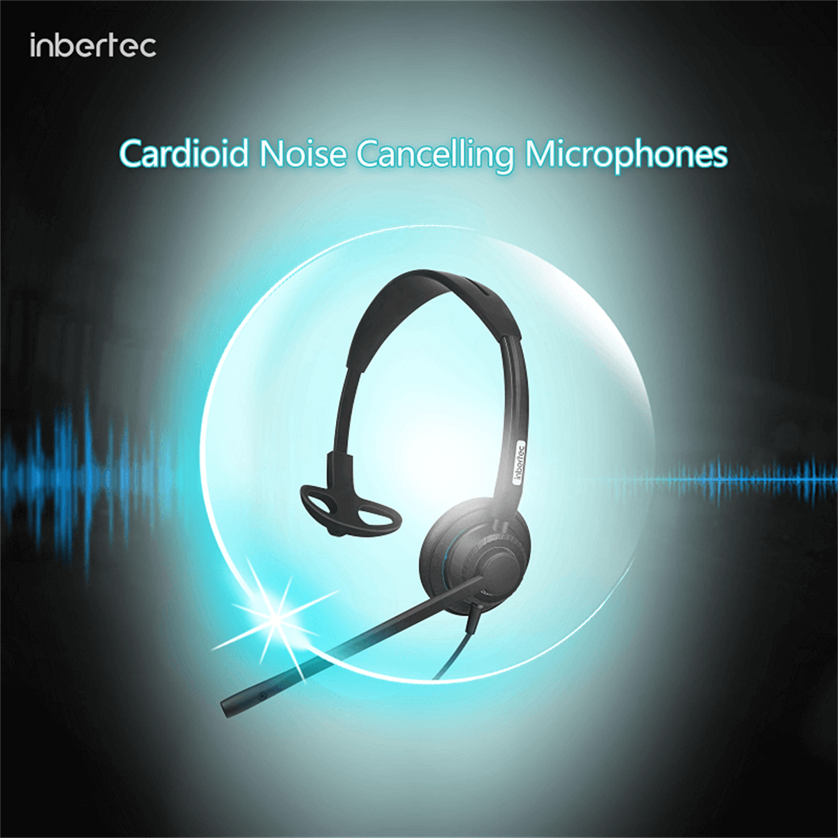 UB810JM Mono Noise Cancelling Headset-Picture1