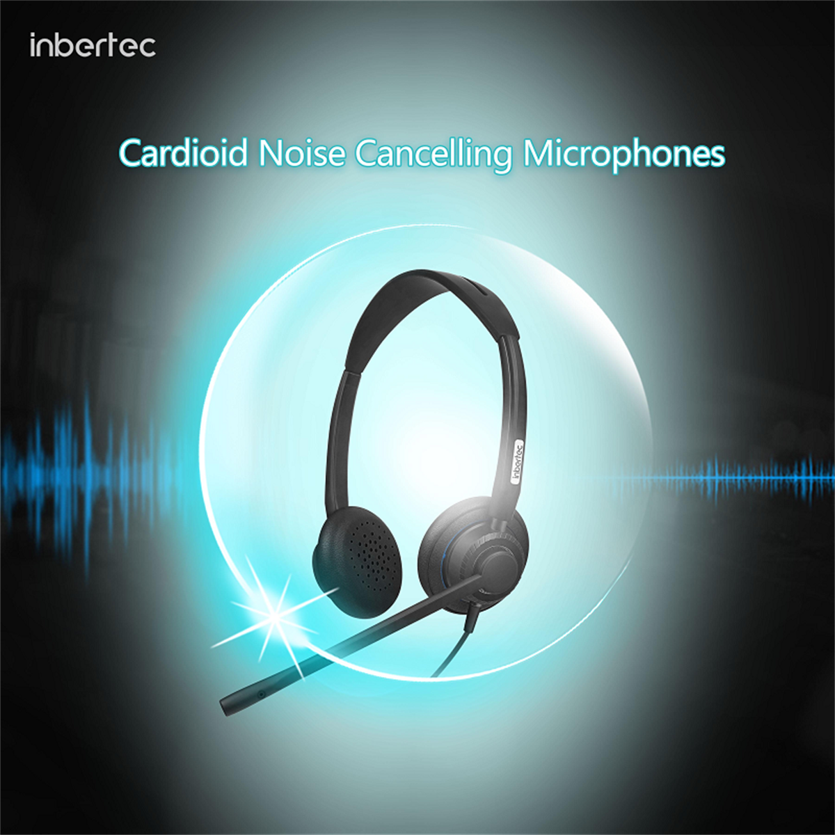 UB810DJM Dual Noise Cancelling Headset-Picture1