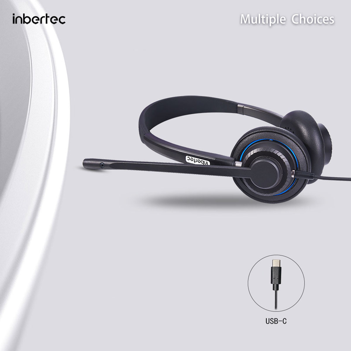 Professional Binaural Noise Cancelling USB Headset for Office (7)