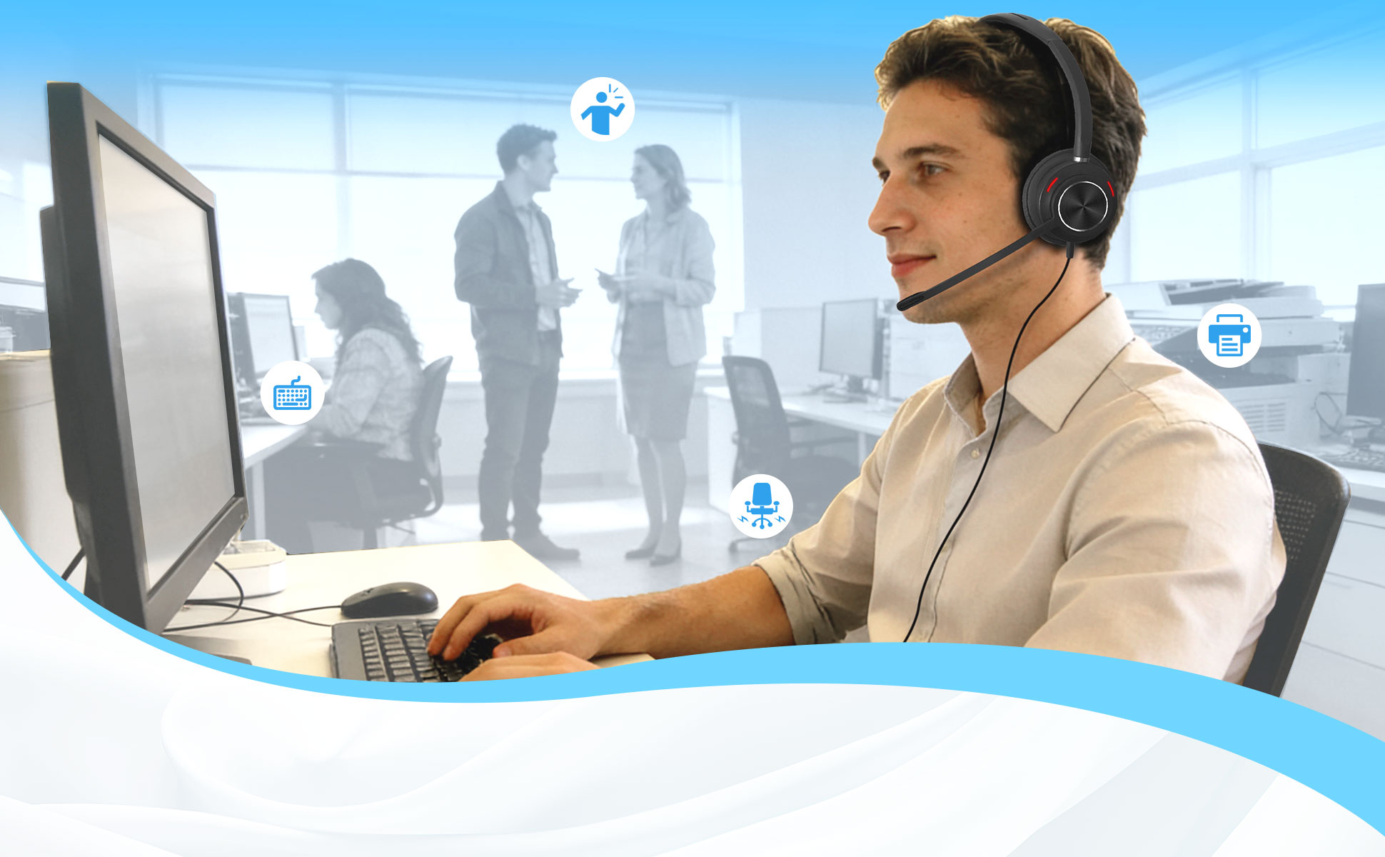 C35 AI-Powered ENC Headset-Picture2