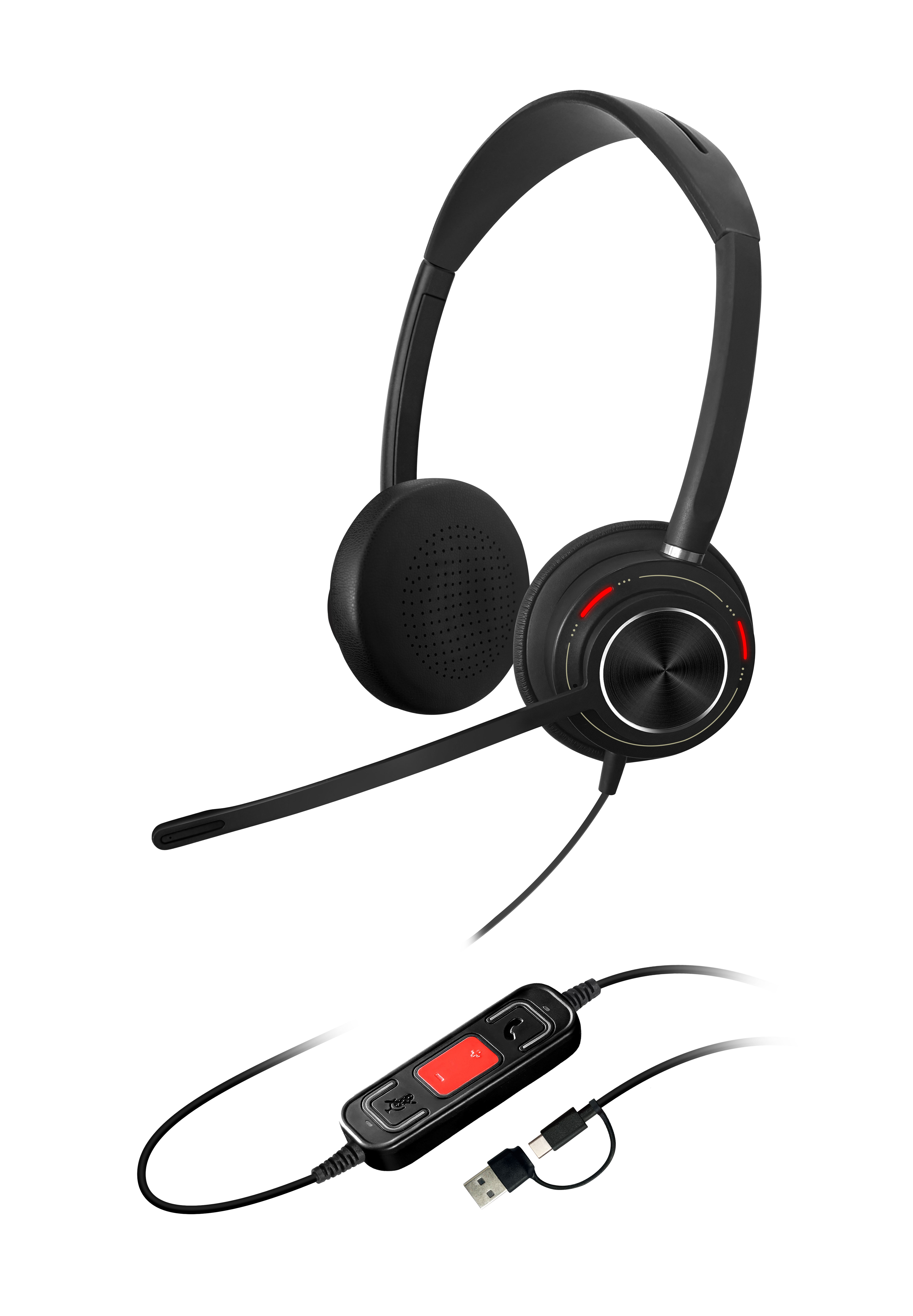 C35D AI-Powered ENC Headset-Picture1