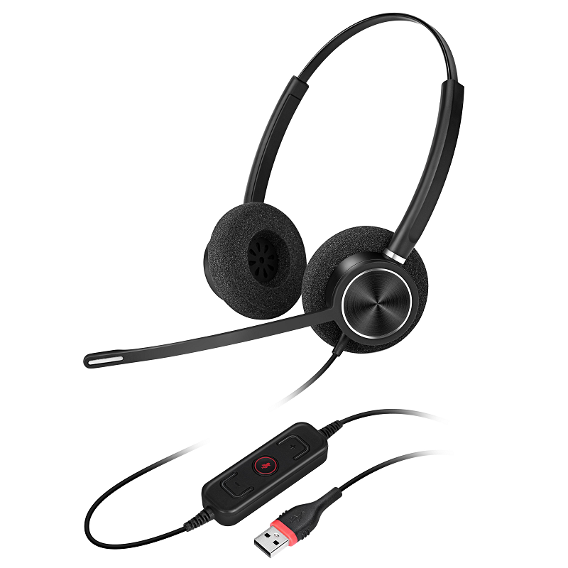 Good User Reputation for Call Center Phones And Headsets - C10DU Cetus Series Great Value Binaural UC Headset – Inbertec