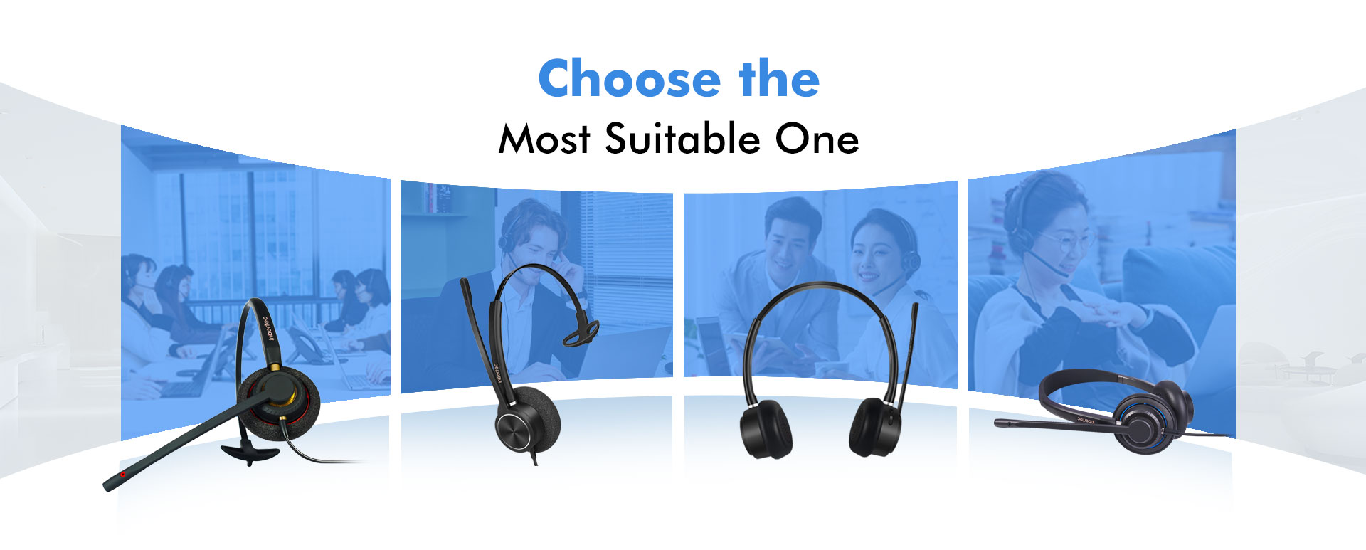 4 callcenter headset -banner