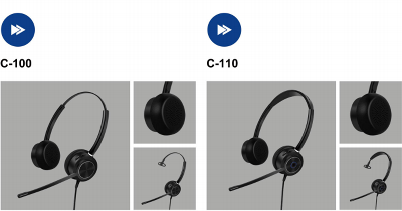 Auriculars de treball híbrids C1102