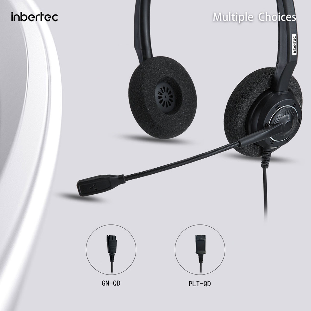 Entry Level Headset for contact center with noise cancelling Microphone (6)