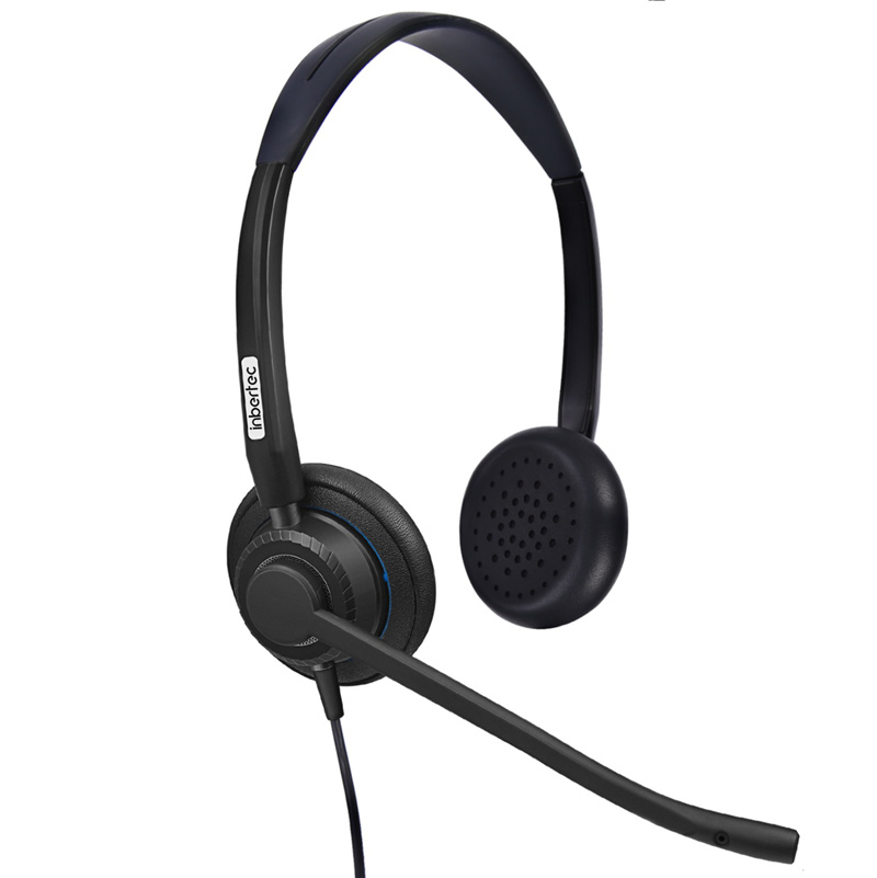 High Quality Contact Center Headset Chinese Vendor - Premium Contact Center Headset with Noise Cancelling Microphones – Inbertec