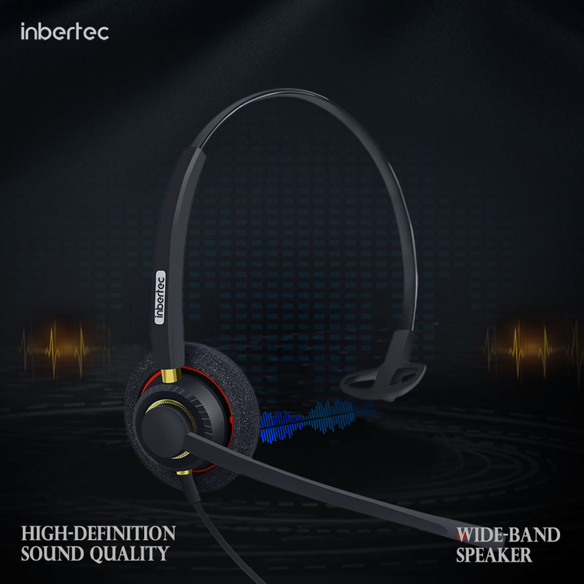 Professional Mono Noise Cancelling USB Headsets (11)