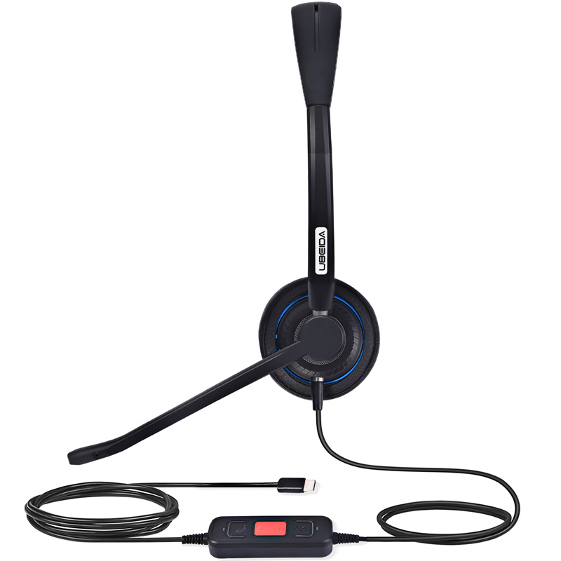 China wholesale Usb Headset Noise Cancelling - Smart Acoustic Filter Noise Cancelling Headsets for Office Education Teams UC – Inbertec detail pictures