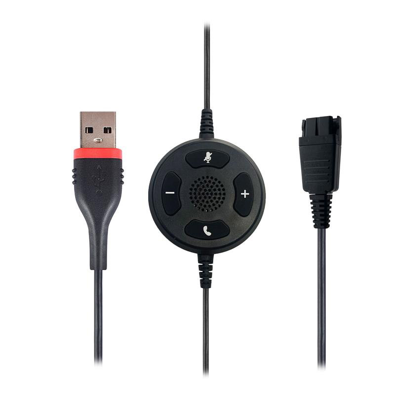 Hot Selling for Usb To 3.5 Mm Jack Adapter - MS Teams Compatible USB Adaptor With Ringer  – Inbertec