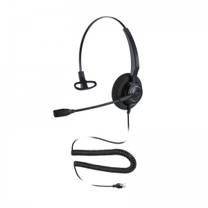 Headset for contact center with noise canceling Microphone