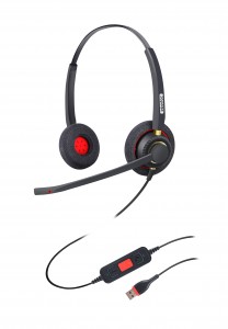 Professional China Noise Cancelling Headphones With Mic - UB805DM Dual Smart Acoustic Filter AI Noise Cancelling Headsets – Inbertec