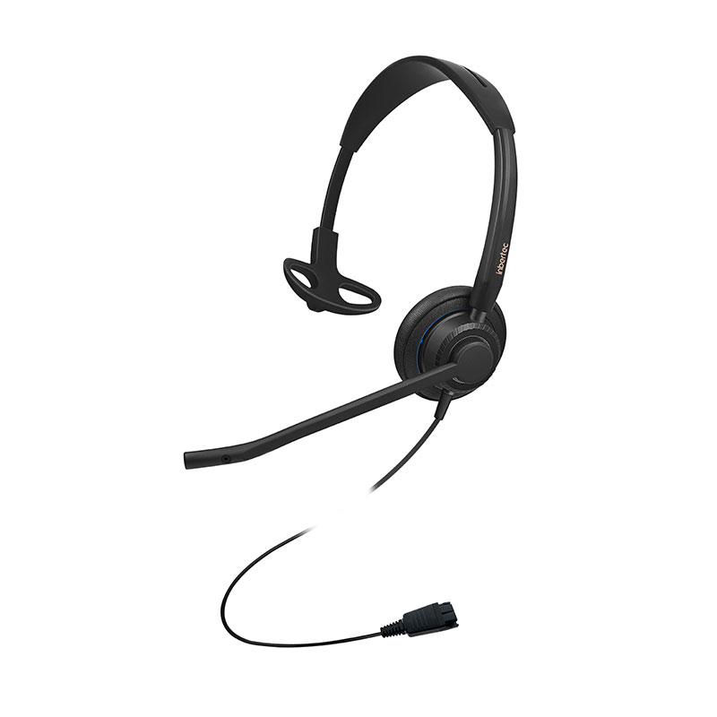 Premium Contact Center Headset with Noise Cancelling Microphones