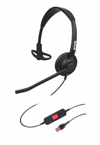Professional China Noise Cancelling Headphones With Mic - UB815M Single Ear AI Noise Cancelling Headset  – Inbertec