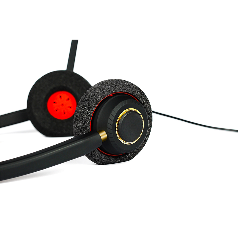 2022 New Style Headset Usb Type - Noise Cancelling Headset with Microphone for Office Contact Center Teams – Inbertec detail pictures